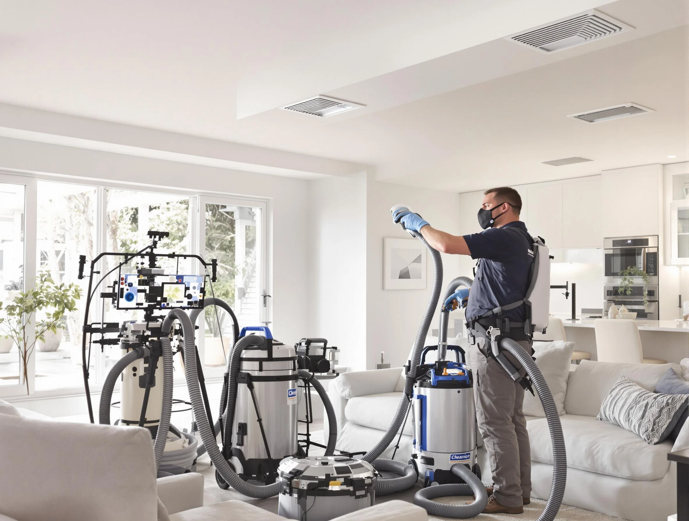 Professional AC duct cleaning by Brookhaven Air Duct Cleaning in Brookhaven